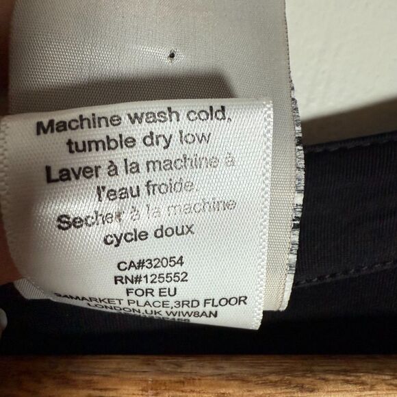 Dolan Black Maxi Dress Slinky Swing Size Large LBD - Picture 11 of 13